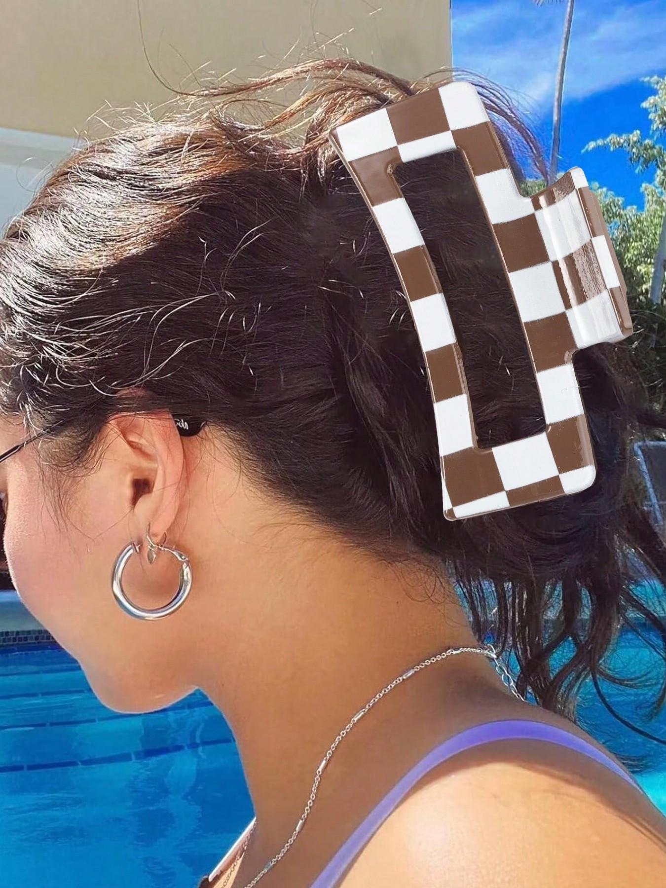 4pcs Thick Hair Claw Clips, Suitable For Thick & Long Hair, Matte ...