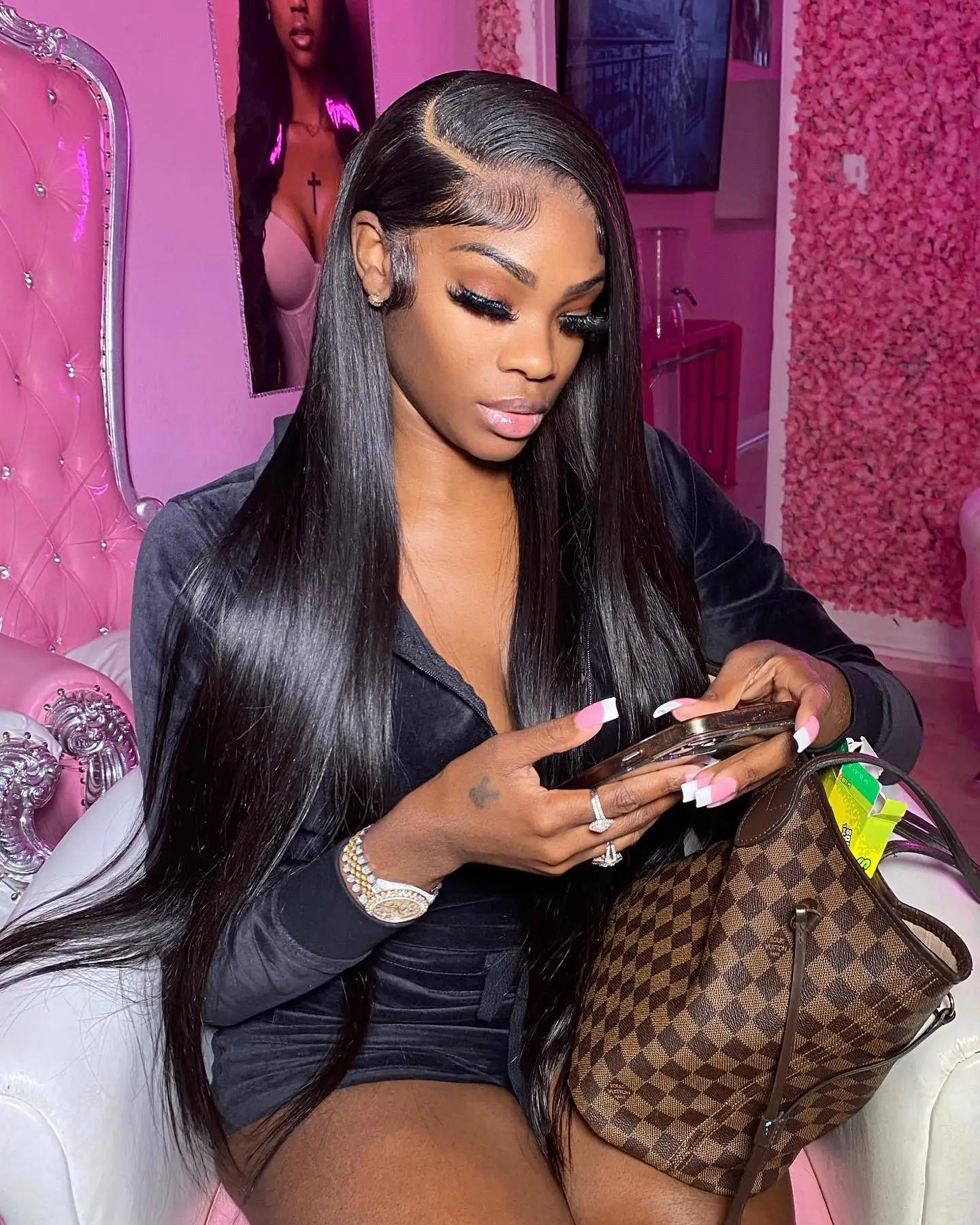 Ready to Wear Glueless Wig Straight for Women Pre Plucked Brazilian 5x5 6x4 Transparent Lace Closure Human Hair Wigs Pre Cut 30 Inch Bling Hair On Sale 180% TikTokShopHolidayHaul