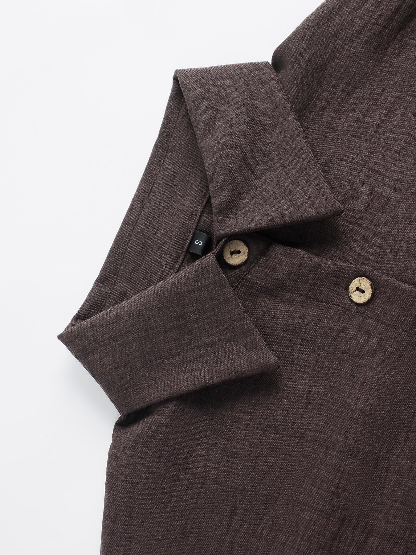 Women's Casual Sporty Shirt Long Pants Set, Loose Button-Up Top Wide Leg Pants Two-Piece Set, Comfortable and Stylish