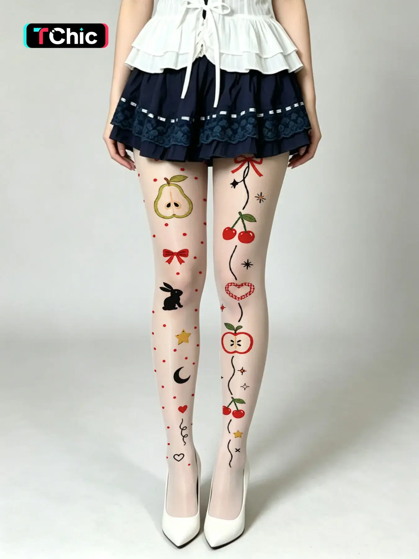 Women's 30 Denier Sheer Stocking, Glossy Material, Comfortable Soft Fabric, Cute, Ideal for Daily Wear & Various Occasions, Tights, Clothing