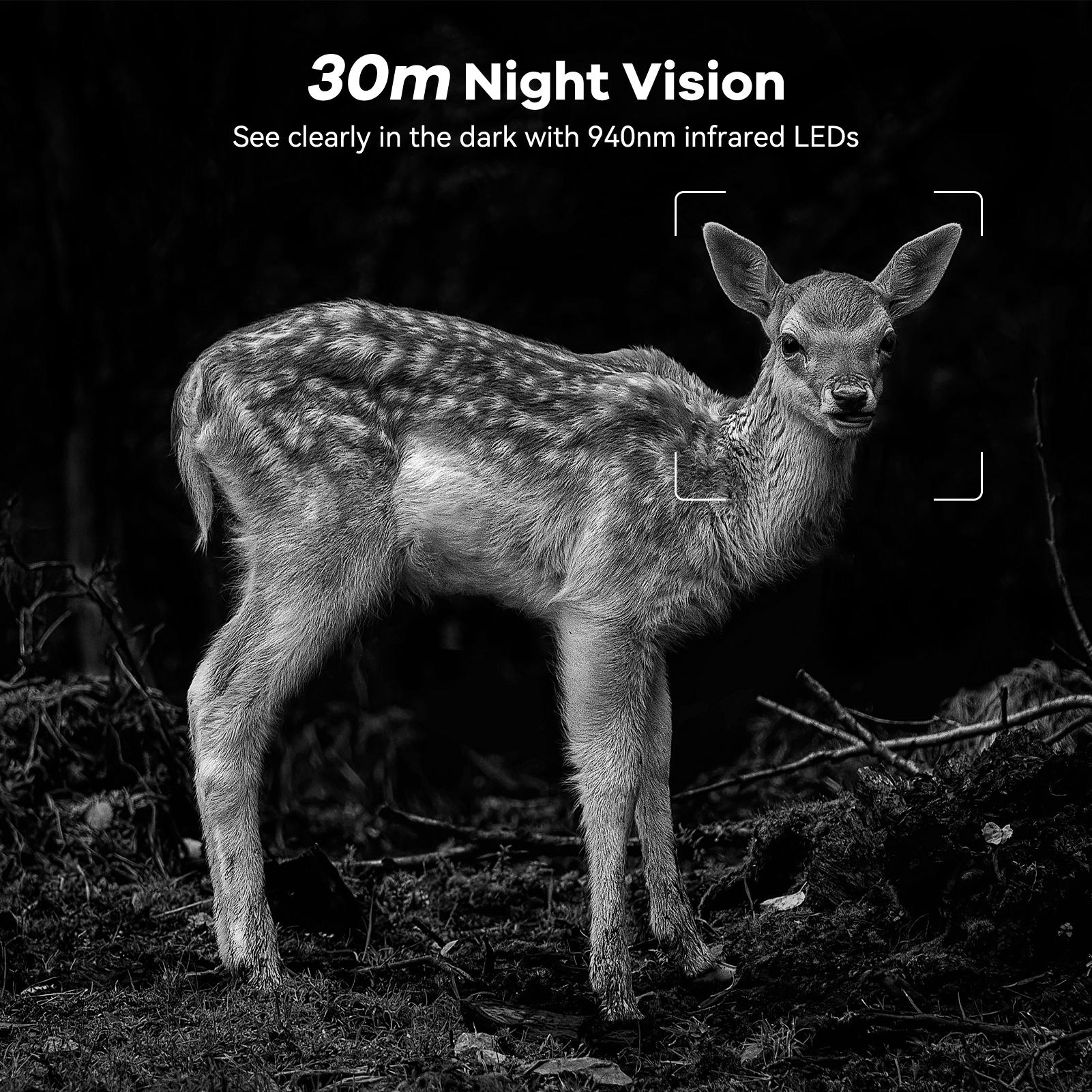 Deatti 4G LTE Cellular Camera with Solar Panel, Built-in SlM Card,UNLIMITED Data Plan,wildlife photography NOT SUPPORTWIFl, Live Camera with 360° Pan Tilt