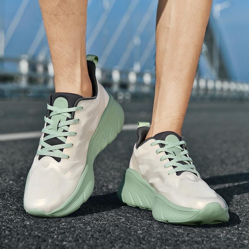 Level Up Your Casual Vibe! Men’s Chunky Casual Sneakers | 6 Vibrant Shades (36-47) | Lightweight, Shock-Absorbing & Trendy | Breathable Casual Shoes