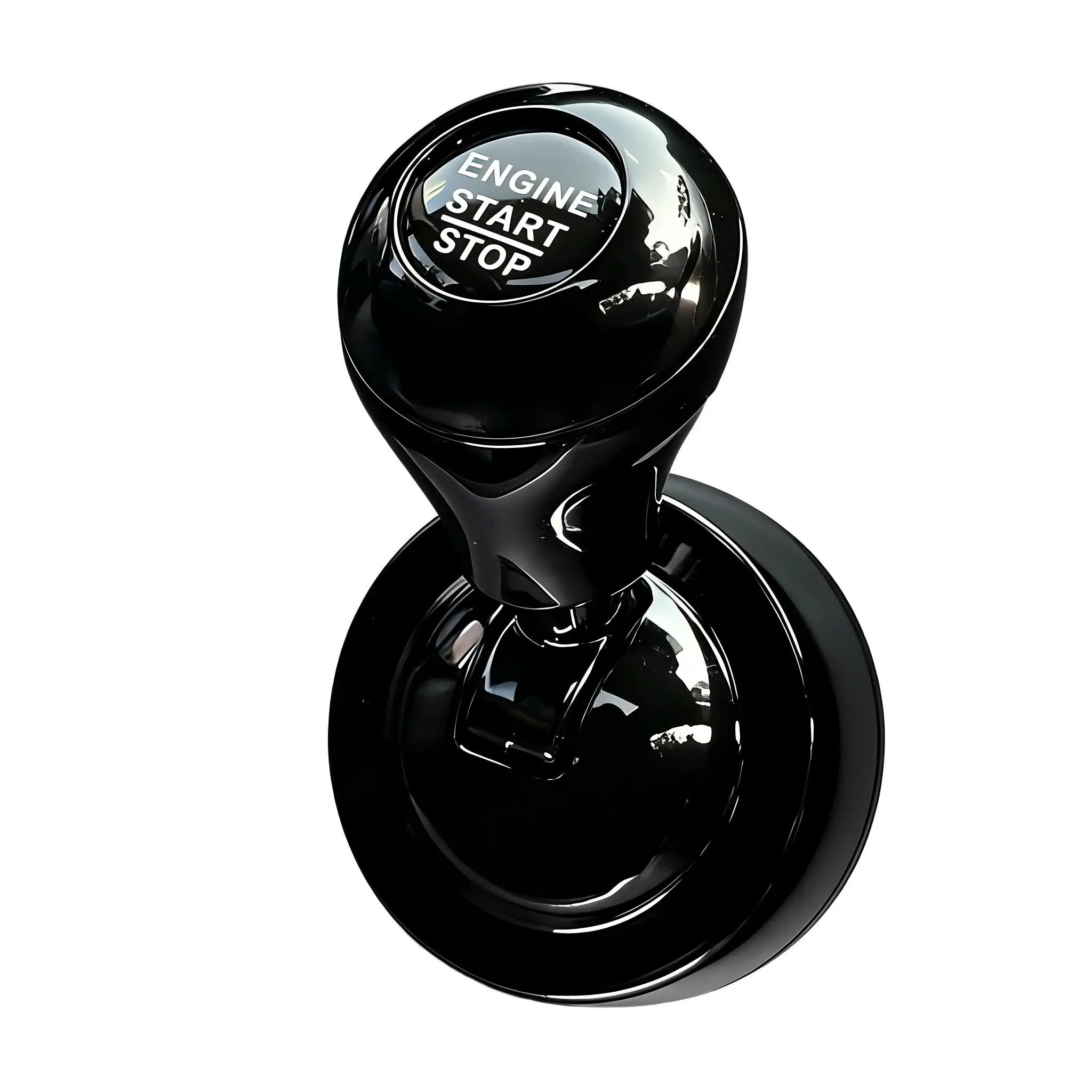 Universal One-Key Start Rod, Car Push Starter Easter Creative Button Cover Joystick, Cool Engine Ignition Car Interior Accessory, Car Accessories