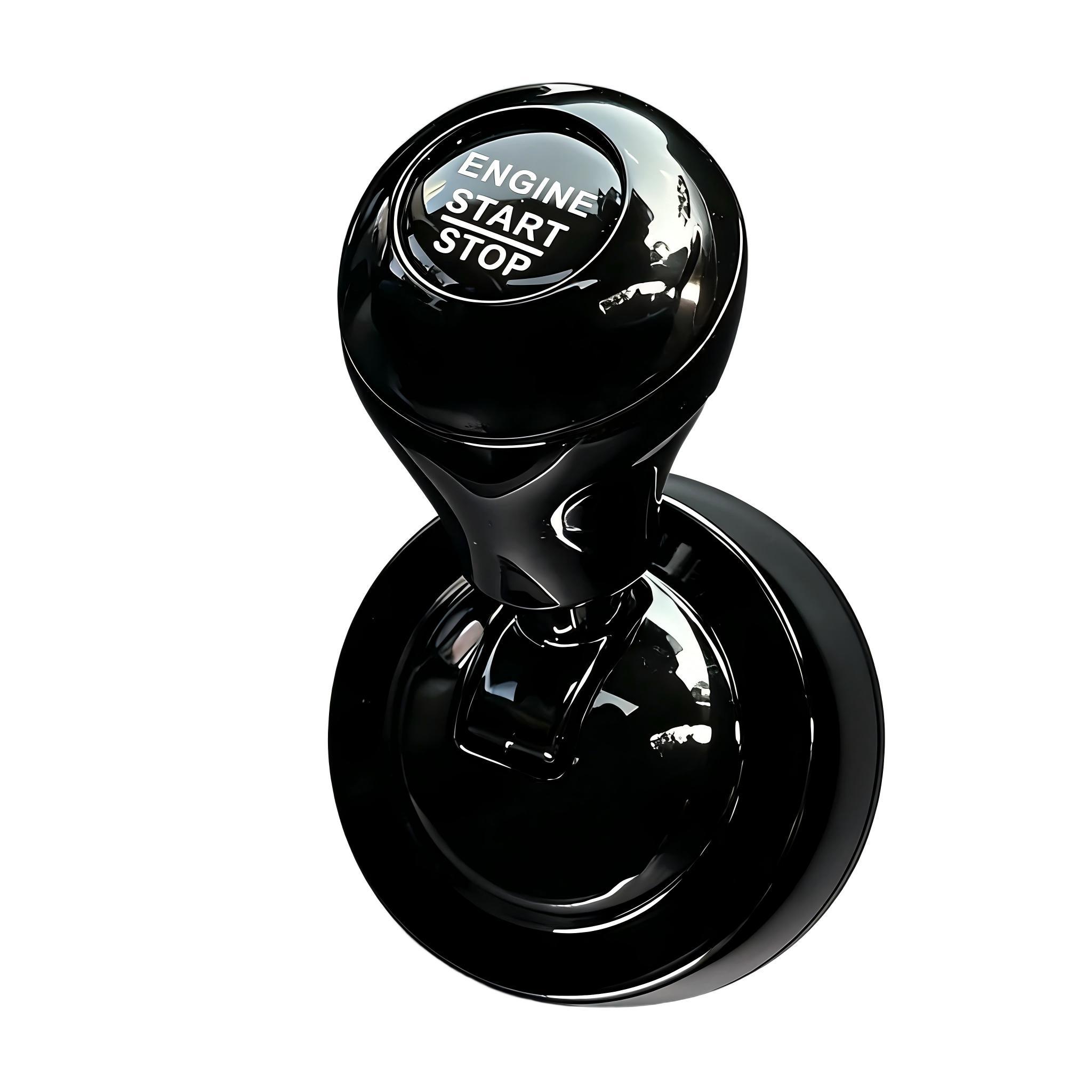 Universal One-Key Start Rod, Car Push Starter Easter Creative Button Cover Joystick, Cool Engine Ignition Car Interior Accessory, Car Accessories
