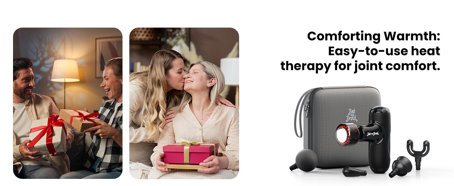 【Bob and Brad &Q2 Mini Massage Gun with Heat and Cold】Pocket-Sized Deep Tissue Percussion Massager for Pain Relief, Portable Percussion Muscle Massager Gun, Ultra Small & Quiet Muscle Massager, FSA Eligible for Women Men NewYear gift Travel-Friendly Gift 【Bob and Brad &Q2 Mini Massage Gun with Heat and Cold】Pocket-Sized Deep Tissue Percussion Massager for Pain Relief, Portable Percussion Muscle Massager Gun, Ultra Small & Quiet Muscle Massager, FSA Eligible for Women Men NewYear gift Travel-Friendly Gift