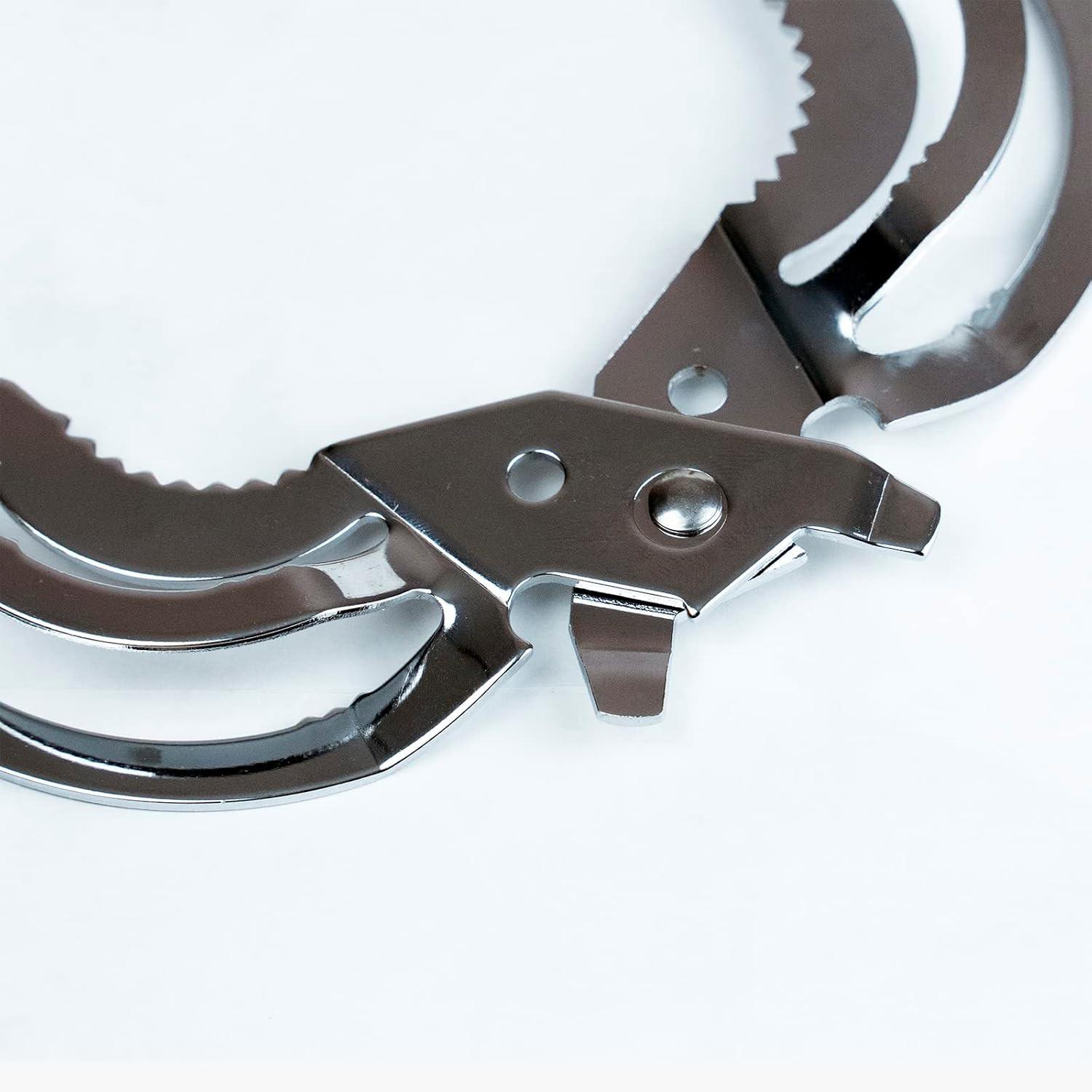 Multi-Functional Can Opener for Weak Grip, Stainless Steel Beer Bottle Opener, Ideal for Elderly with Arthritis, Easy-To-Use Design