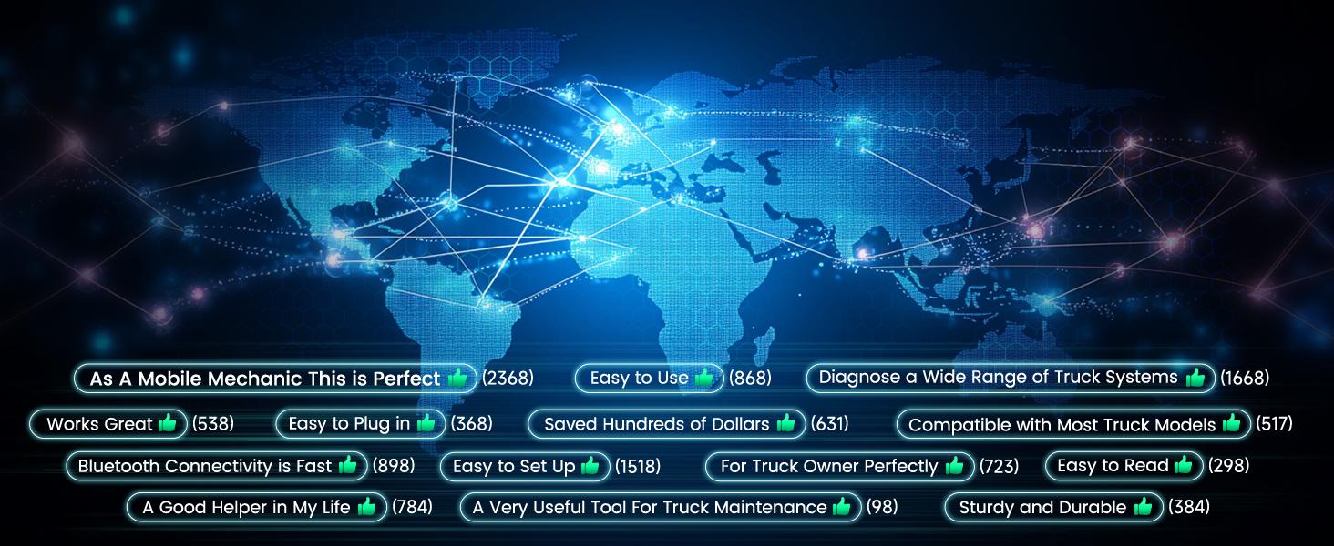 ANCEL HD200 Bluetooth Heavy Duty Truck Scanner, Speed Limit Reset Tool for Cummins & Caterpillar Engines Diesel Diagnostic Tool, All System 2 In 1 HDOBD & OBD2 Truck & Car Code Reader, Lifetime Free Updates, Auto Automotive Vehicle Repair Tool ANCEL HD200 Bluetooth Heavy Duty Truck Scanner, Speed Limit Reset Tool for Cummins & Caterpillar Engines Diesel Diagnostic Tool, All System 2 In 1 HDOBD & OBD2 Truck & Car Code Reader, Lifetime Free Updates, Auto Automotive Vehicle Repair Tool