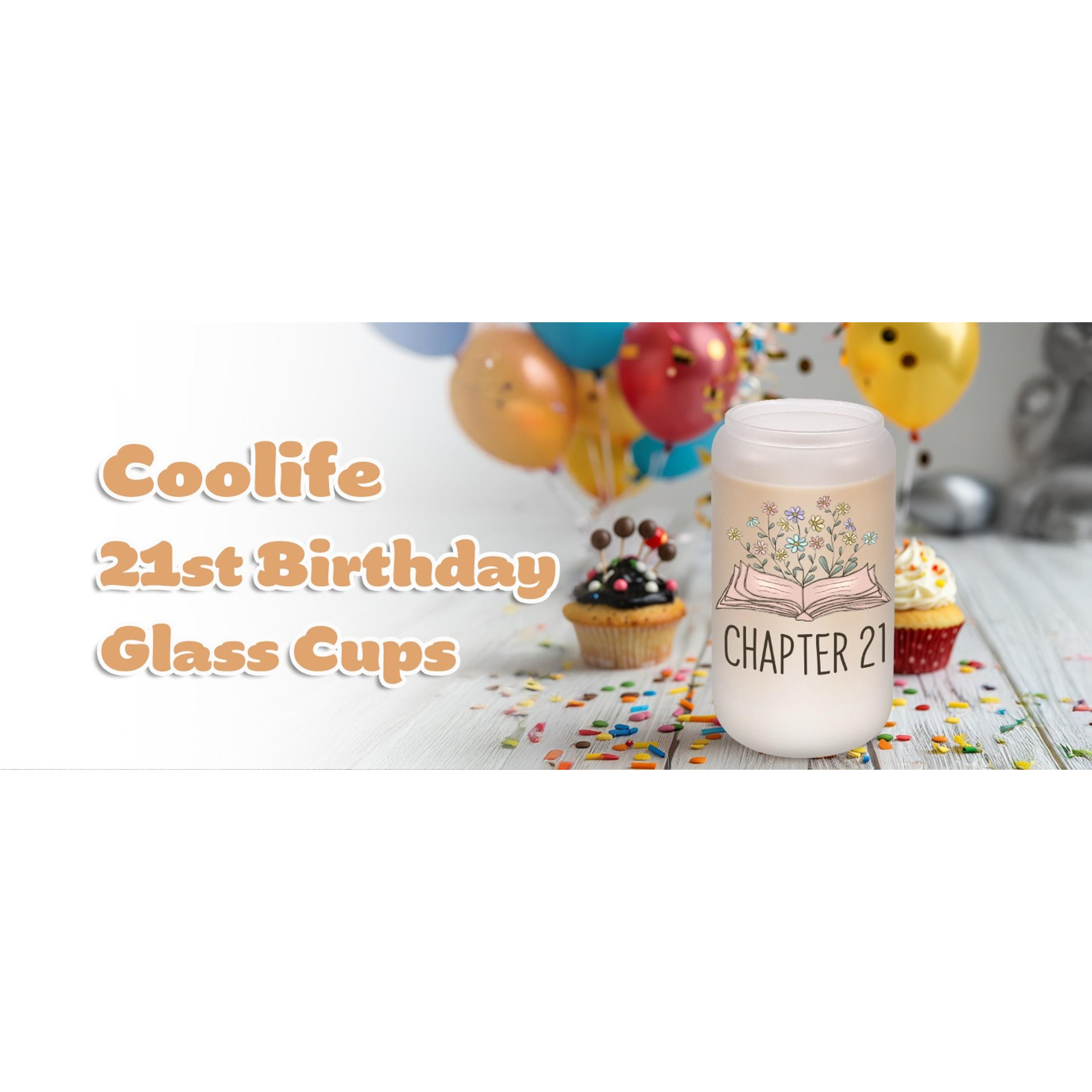 Chapter 21 Cup, 21st Birthday Gifts for Women Her, 21 Year Old Girl