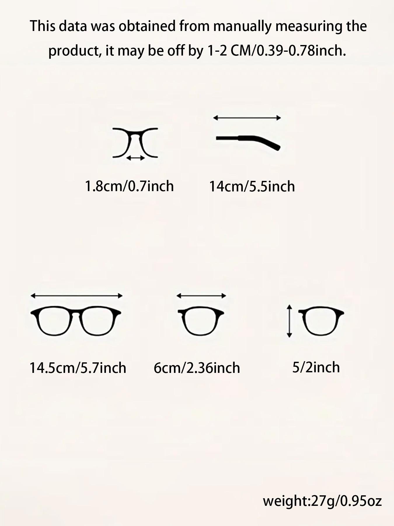 Fashion Versatile Retro Square Frame Glasses, Stylish Square Frames, Anti-Blue Light Flat Lens, Casual Style, PC Material, All Seasons, Fda Registered