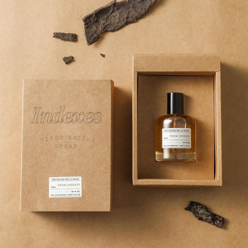 50ml Wooden Aromatherapy Perfume, Fragrance for Men and Women, Aromatic Woody Fragrance, Cozy Vanilla Bourbon Natural Essential Oil