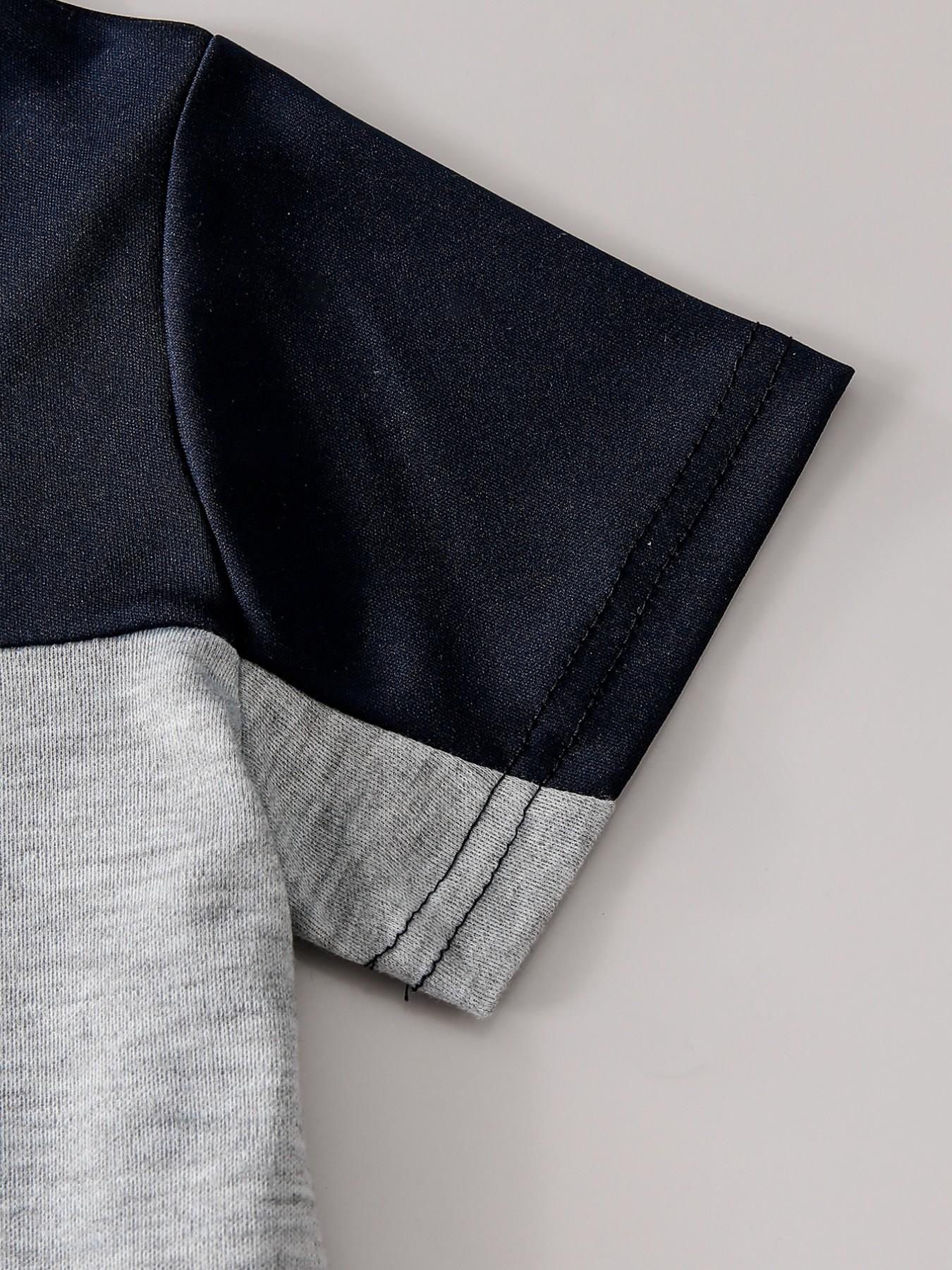 Boys' Summer Casual Sportswear Set, Simple Round Neck Short Sleeve Tee, Breathable Shorts, Letter Print, Perfect Gift, Outdoor Wear