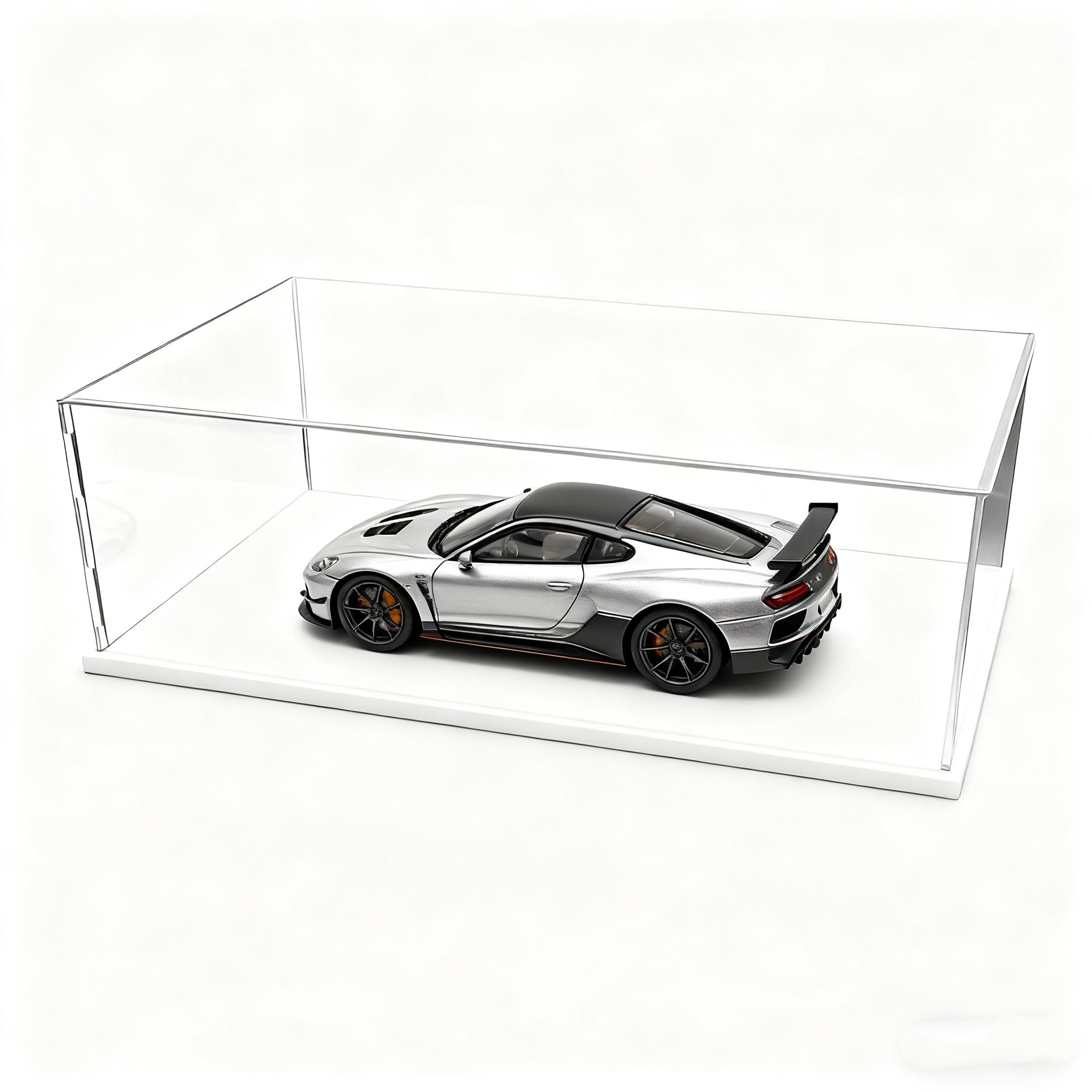 Transparent Acrylic Display Case, Stackable Doll Box, Vertical Assembly Stand, Base, Pop Character Dustproof Collector's Box, Collectible Items, Collectible Figurines