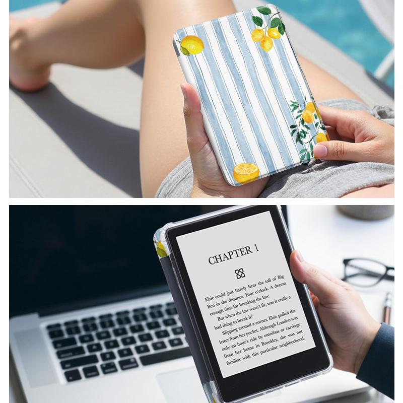 Suitable for Kindle e-book reader case,Kindle Paperwhite 12,Kindle Paperwhite 5 (2021),Kindle Colorsoft Signature Edition 7inch,Kindle 11th Generation (2022/2024) Handheld Cover,with sleep/wake function,reinforced corners,full protection,durable shell