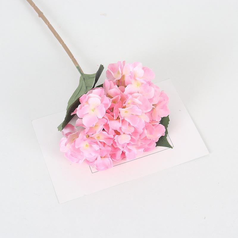 4 Pcs Leafy Artificial Hydrangeas, DIY Home Decor, Hotel Wedding Centerpieces, Low Maintenance, Evergreen All Year Round