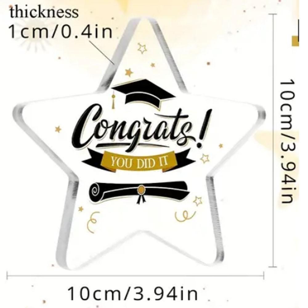 Acrylic 2026 graduation gift table decoration, for her 2026 high school graduation gift table center piece graduate boys and girls Home Decor, Acrylic Plaque Decor, Acrylic Desktop Decoration, Acrylic Signage Plaque