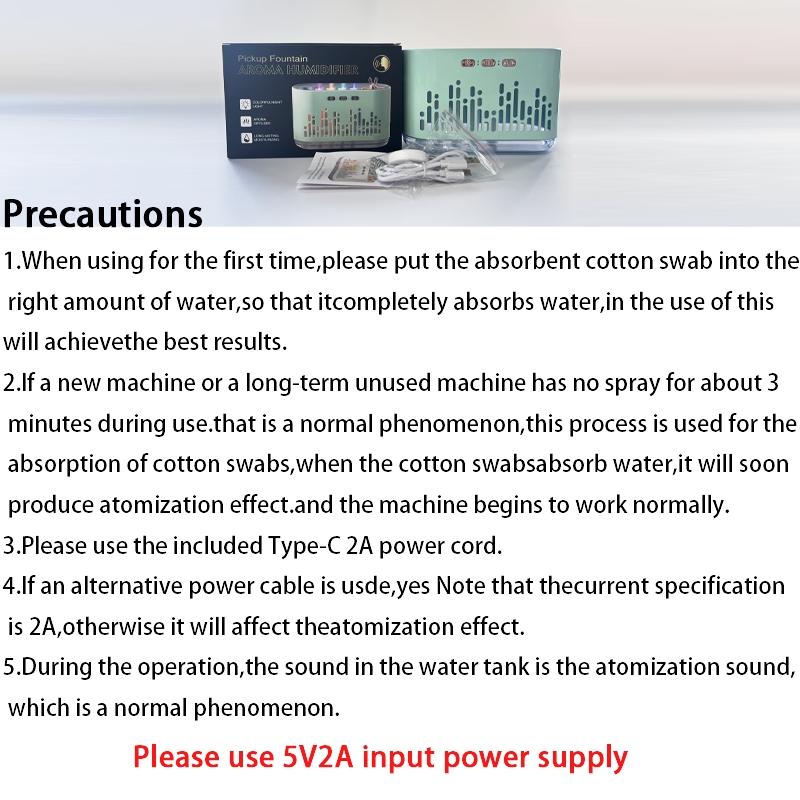 Music Sensor Humidifier Diffuser with Colored Flame and Sound Spray, 700ml, USB Powered Humidifier, with Aromatherapy Essential Oils, 7-Color LED Auto-Off, Timer, for Bedroom, Home Office, Fragrance Machine