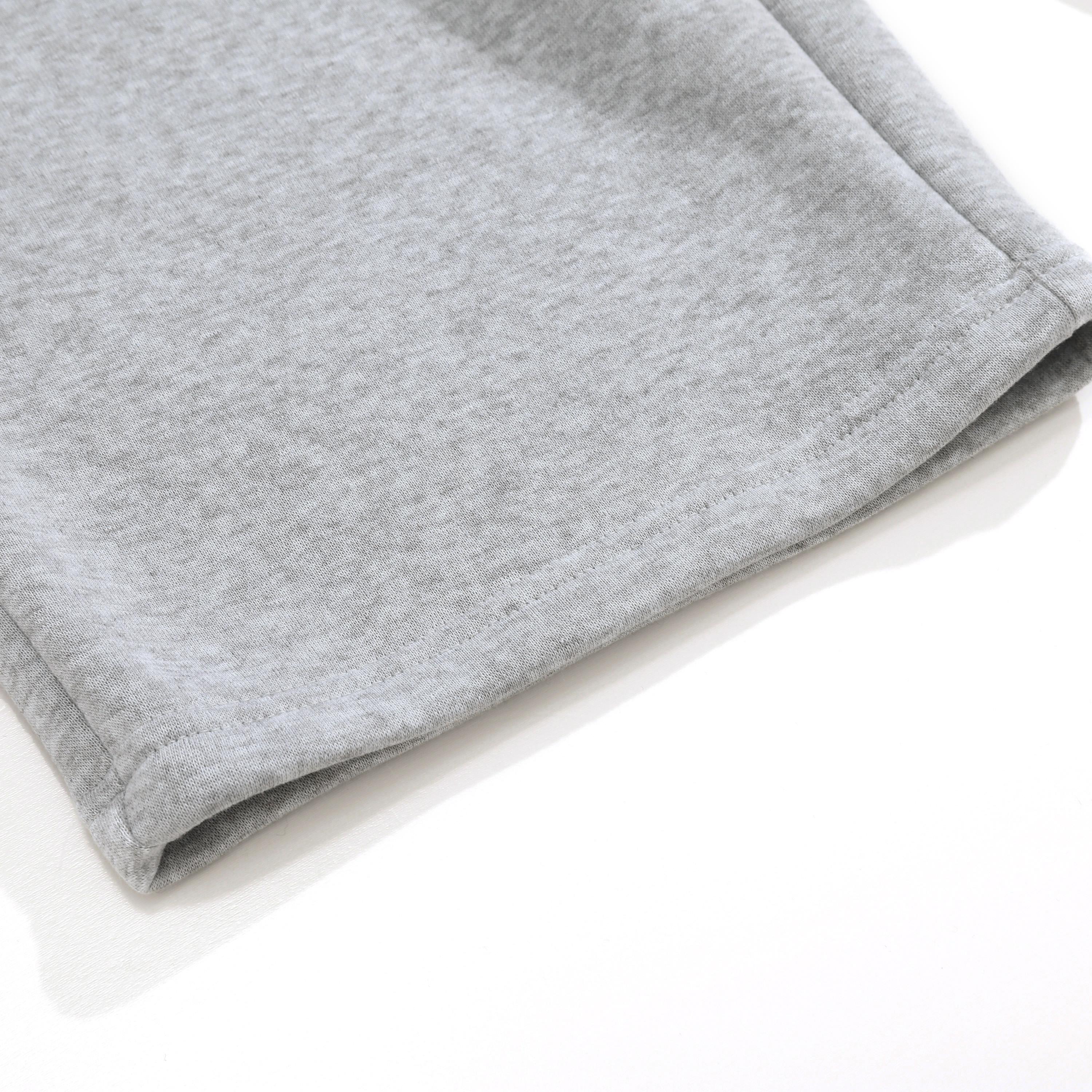 Men's 2-Pack Plain Loose-Fit Wide Leg Sweatpants Set, Light Gray + Navy Blue Menswear, Drawstring Elastic Waist, Side Pockets, Multi-Size Casual Lounge Pants for Home & Weekend Outfits