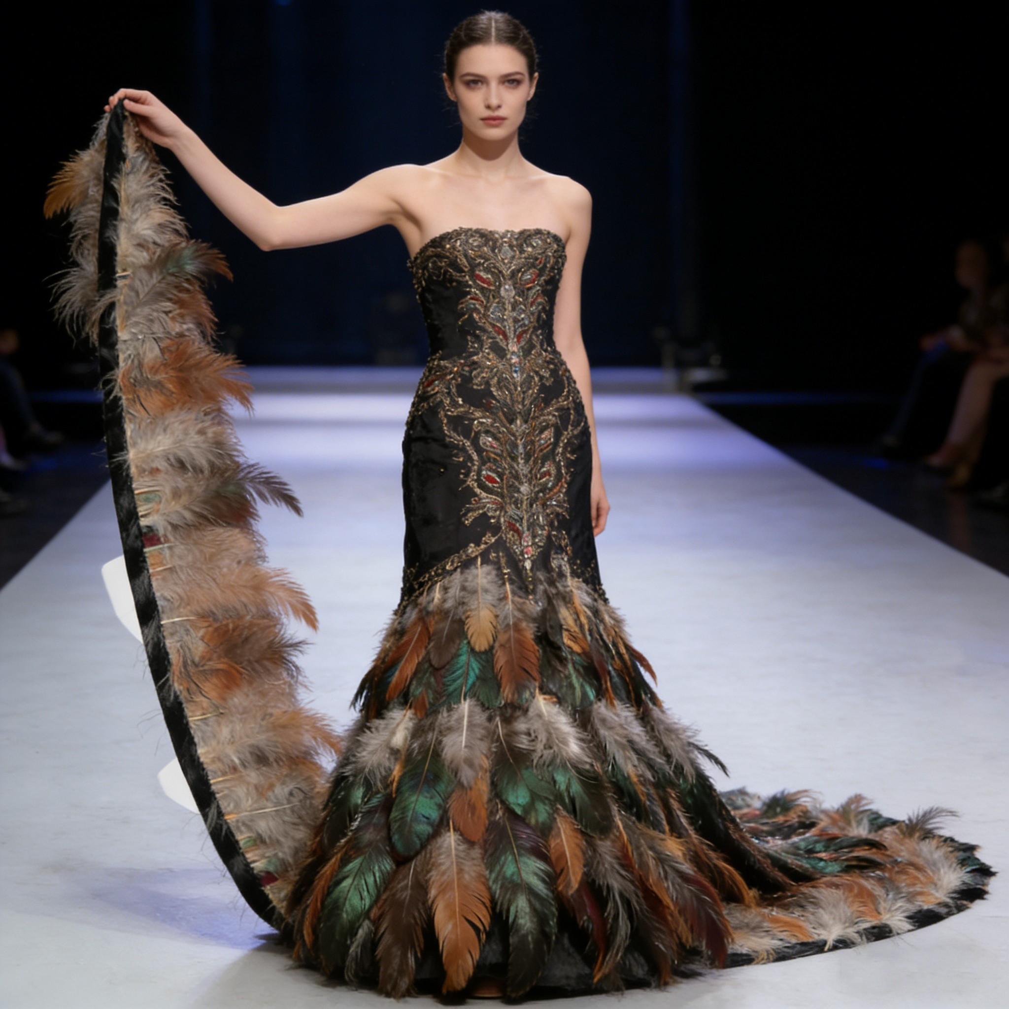 1.05m Colorful Artificial Rooster Tail Feathers for Wedding Stage Decoration DIY Handmade Skirt Edge Clothing Accessories