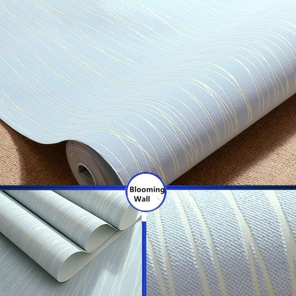 Modern Simple Style Wallpaper, 4 Counts/set Self Adhesive Wallpaper, Wall Decor for Home Living Room Bedroom Hotel Restaurant