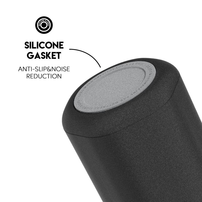 【Meoky 】24oz Hexagonal Thermos bottle, Hot Water Mug,Lightweight and Easy to carry, Soft Silicone Handle Design, Multifunctional Cup Lid, Non-slip and Leak-proof, Insulated For 8 Hours, Refrigerated For 24 hours, Suitable for office and travel