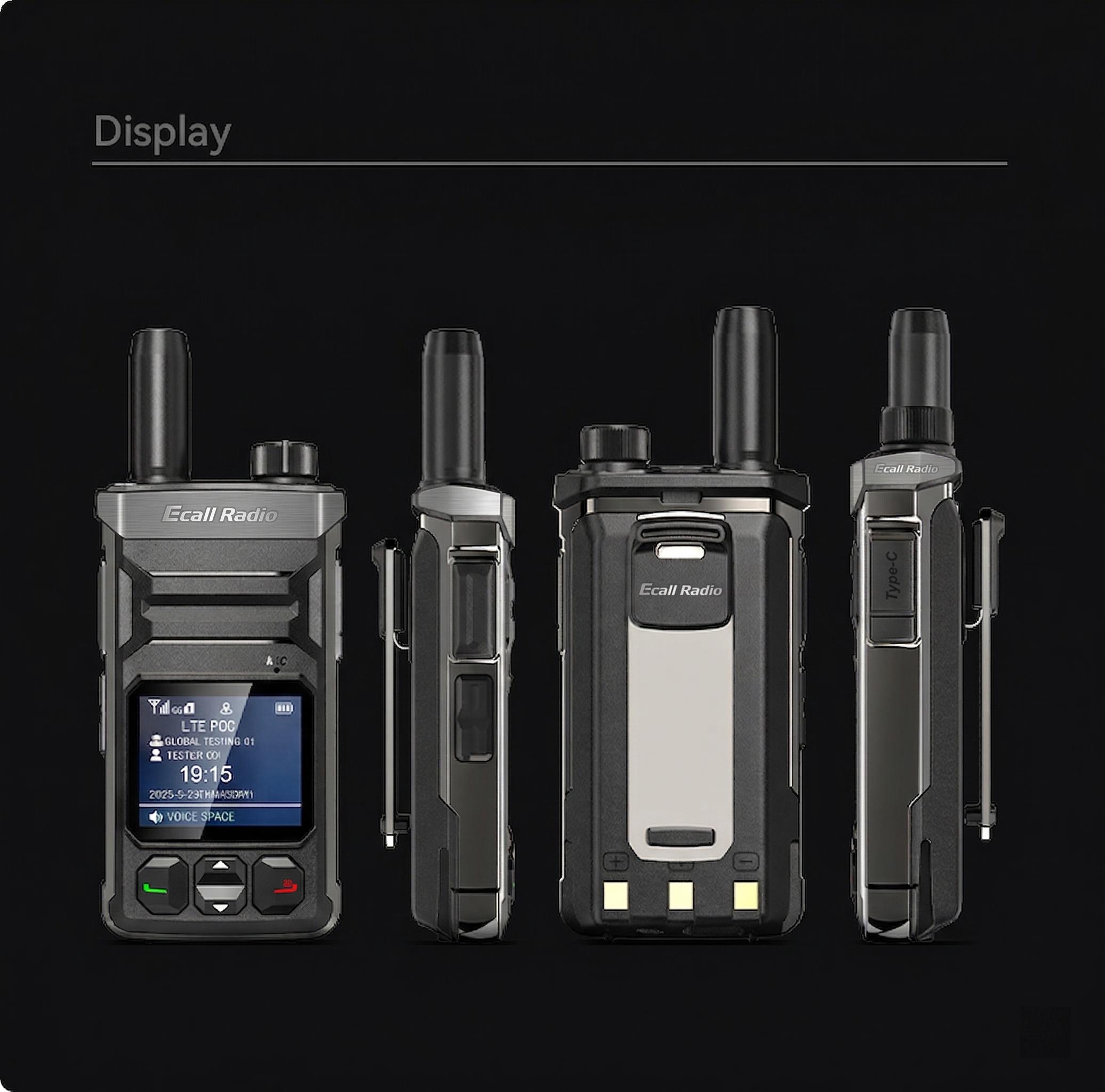EcallRadio T6 4G LTE PoC Walkie Talkie - Unlimited Range Real-time Communication Device with 2000mAh Long Battery Life. Global Two Way Radio for Security, Fleet, Construction & Outdoor Camping Hiking. Best Handheld Intercom with Type-C Charging EcallRadio T6 4G LTE PoC Walkie Talkie - Unlimited Range Real-time Communication Device with 2000mAh Long Battery Life. Global Two Way Radio for Security, Fleet, Construction & Outdoor Camping Hiking. Best Handheld Intercom with Type-C Charging