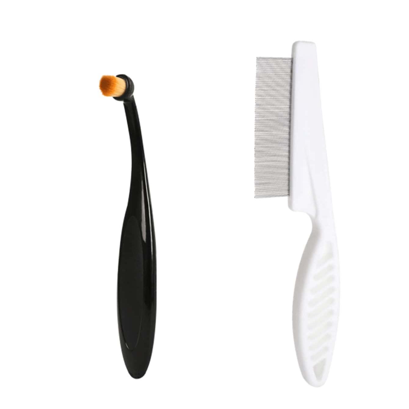 Pet Eye Cleaning Brush, Dog Tear Stain Remover, Puppy Eyelash Brush, Pet Care Supplies, Grooming Products, Gentle & Effective, Easy to Use