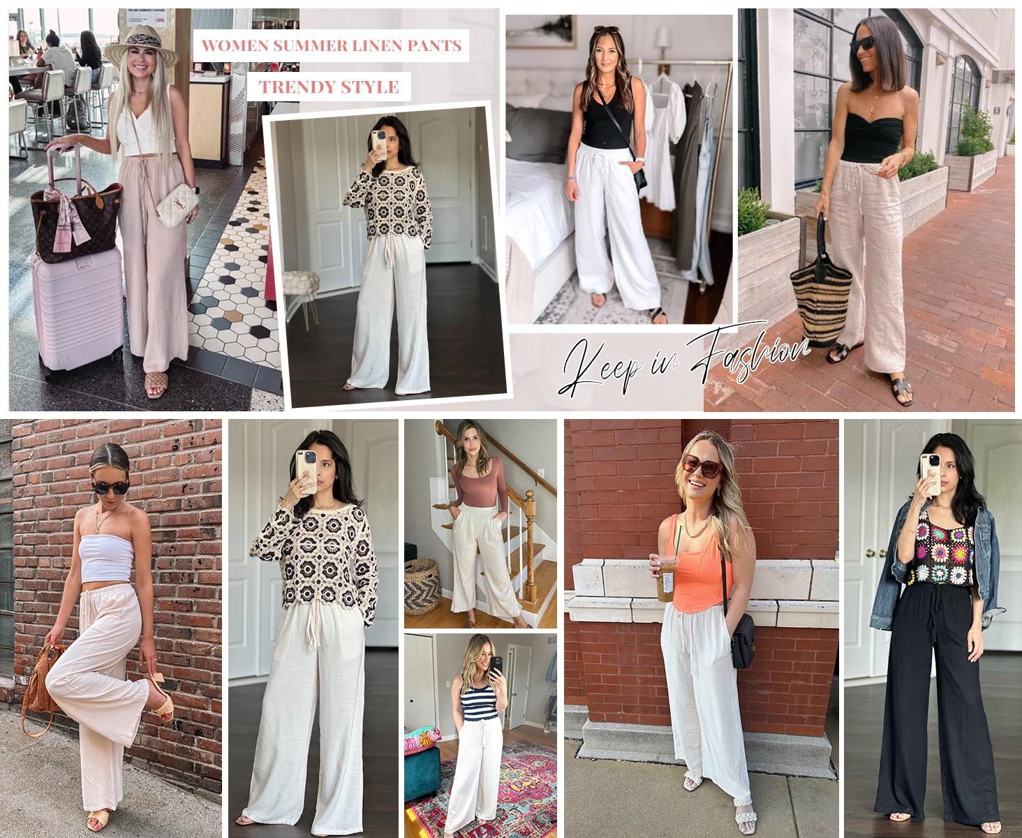 Tanming Viral 2026 Palazzo Pants for Women - Beach to Street Wide Leg + Pockets | Lightweight Summer Trousers Maxi Style Womenswear Chic Comfy Basic Minimalist Bottom Tanming Viral 2026 Palazzo Pants for Women - Beach to Street Wide Leg + Pockets | Lightweight Summer Trousers Maxi Style Womenswear Chic Comfy Basic Minimalist Bottom