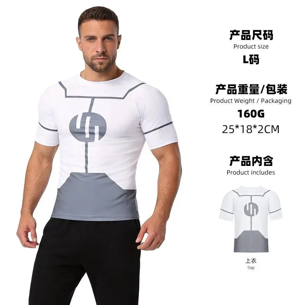 Invincible Cosplay Rash Guard Diving T Shirt RashGuard BJJ Short Long Sleeve MMA Clothes Women Men Viltrumite Gym Shirt Costume