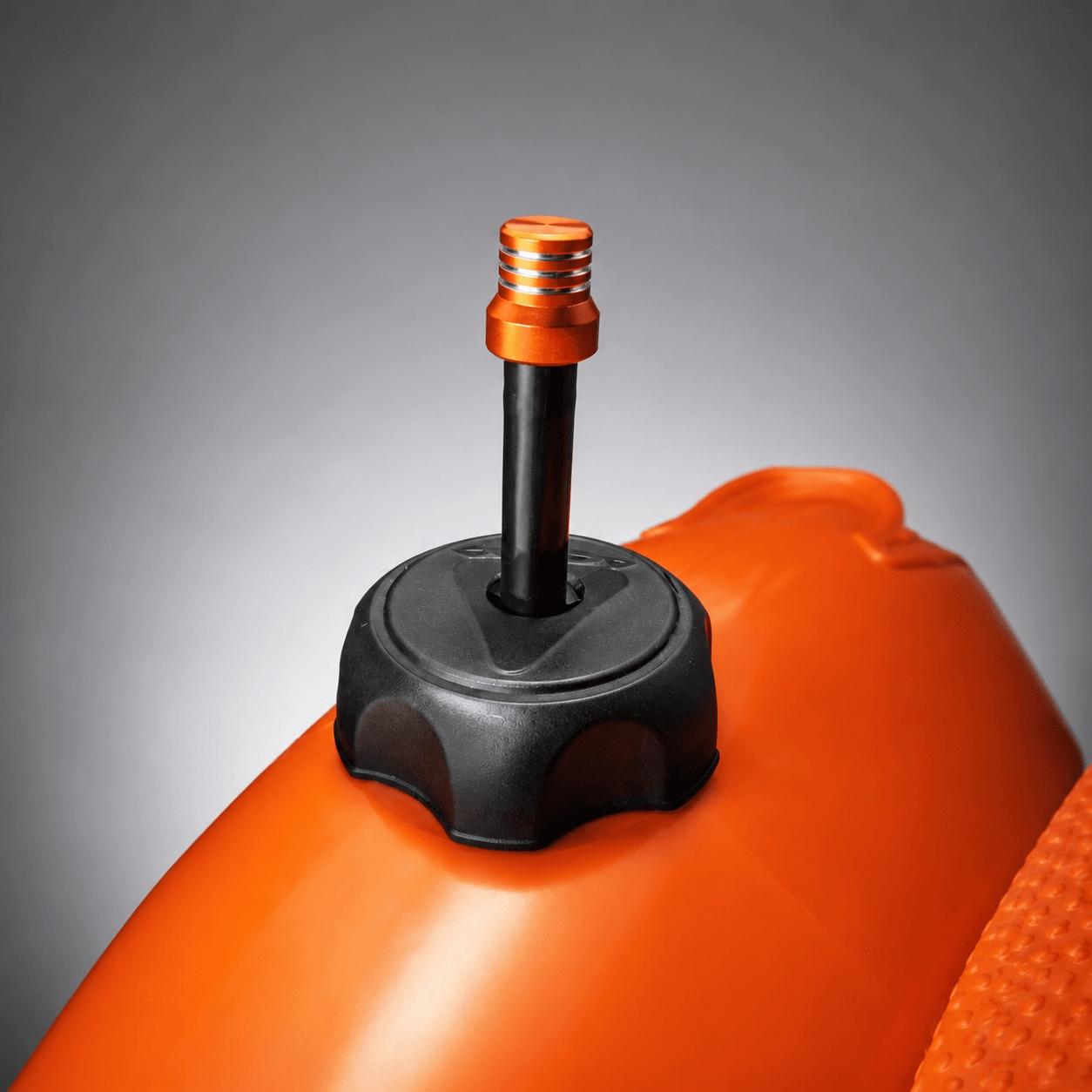 ATV High Performance Aluminum Fuel Tank Cap Replacement, Anti-Surge Gas Valve with Breather Tube Upgrade, Prevents Leaks & Overflow for Dirt Bikes