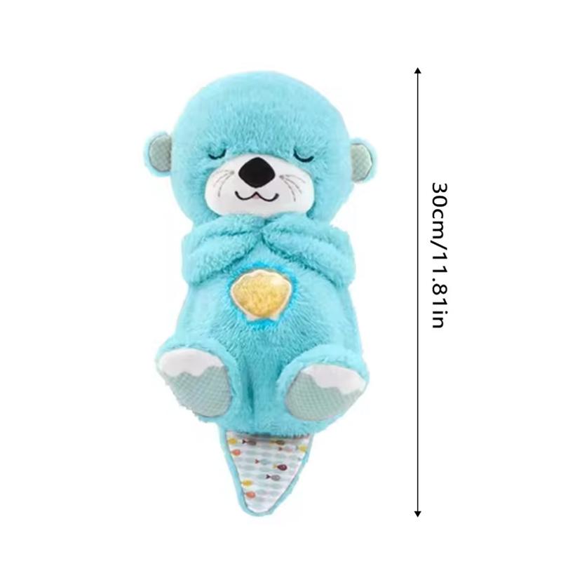 ACCE Stress Relief Koala Breathing Plush Toy, Calming StuffedAnimal with Music Lights & Rhythmic Breathing Action, Sleep Aid Doll, Musical Light Up