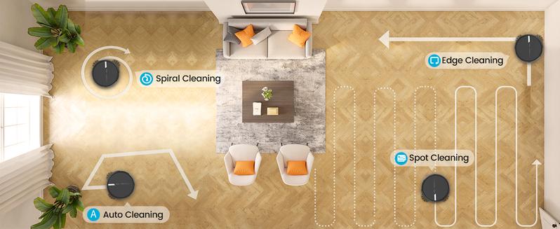 AIRROBO G60 3 in 1 Robot Vacuum & Mop, 3000Pa, Wifi/APP, Alexa/Google, Pet Hair, Hard Floors, Low Carpet