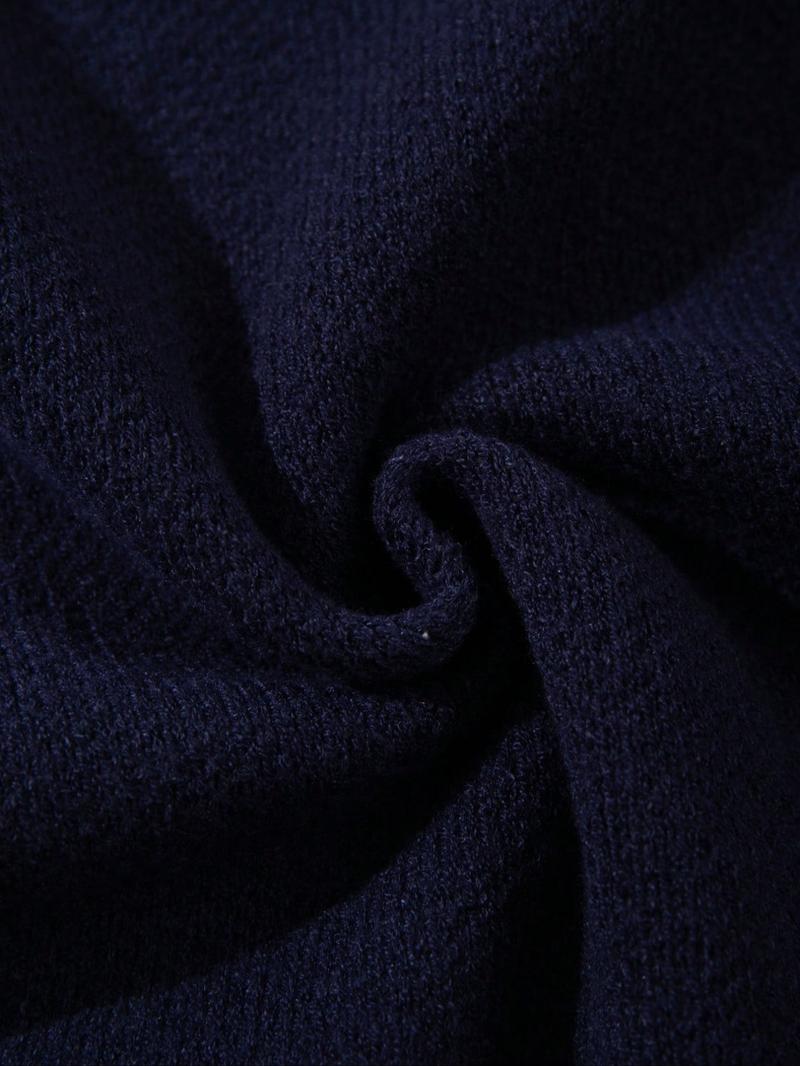 Men's Autumn Winter Casual Loose Fit Knit Sweater, Small Dinosaur Baseball Pattern, Vintage Street Style Long Sleeve Round Neck Top, Sweater Pullover