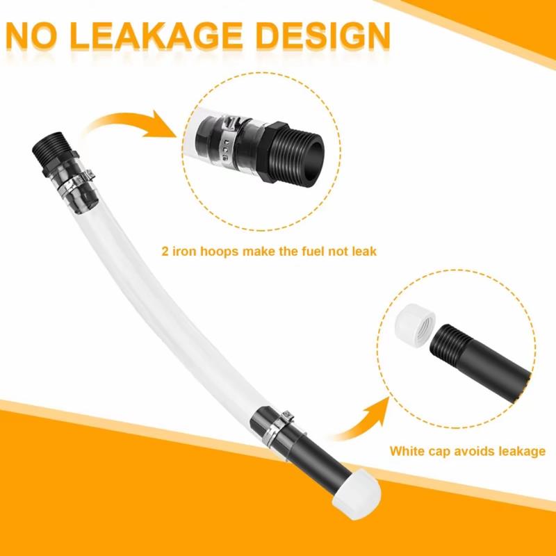 Gas Can Nozzle, Fuel Can Hose with Hose Bend Tool, Racing Plastic Gas Can, Upgrade Filter Design, Trigger Hose, Automotive Vehicle Tool
