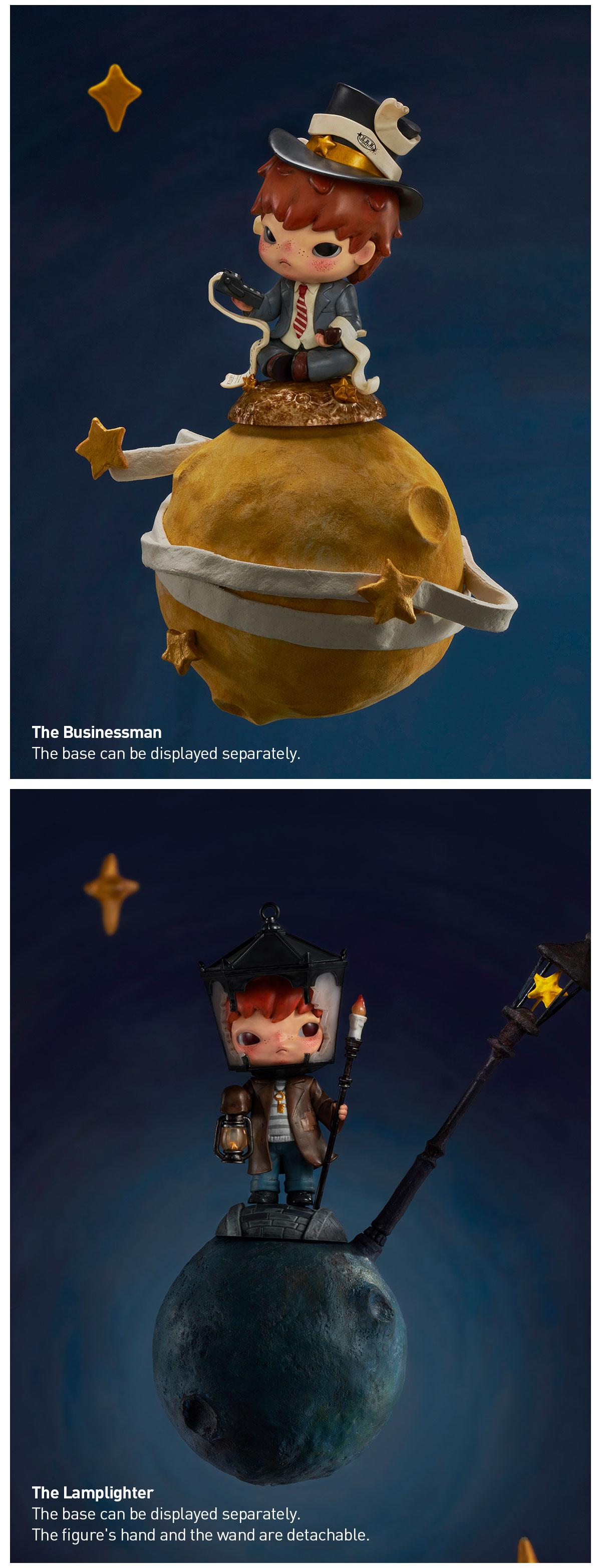 POP MART Hirono×Le Petit Prince Series Figures, Blind Box, Mystery Box