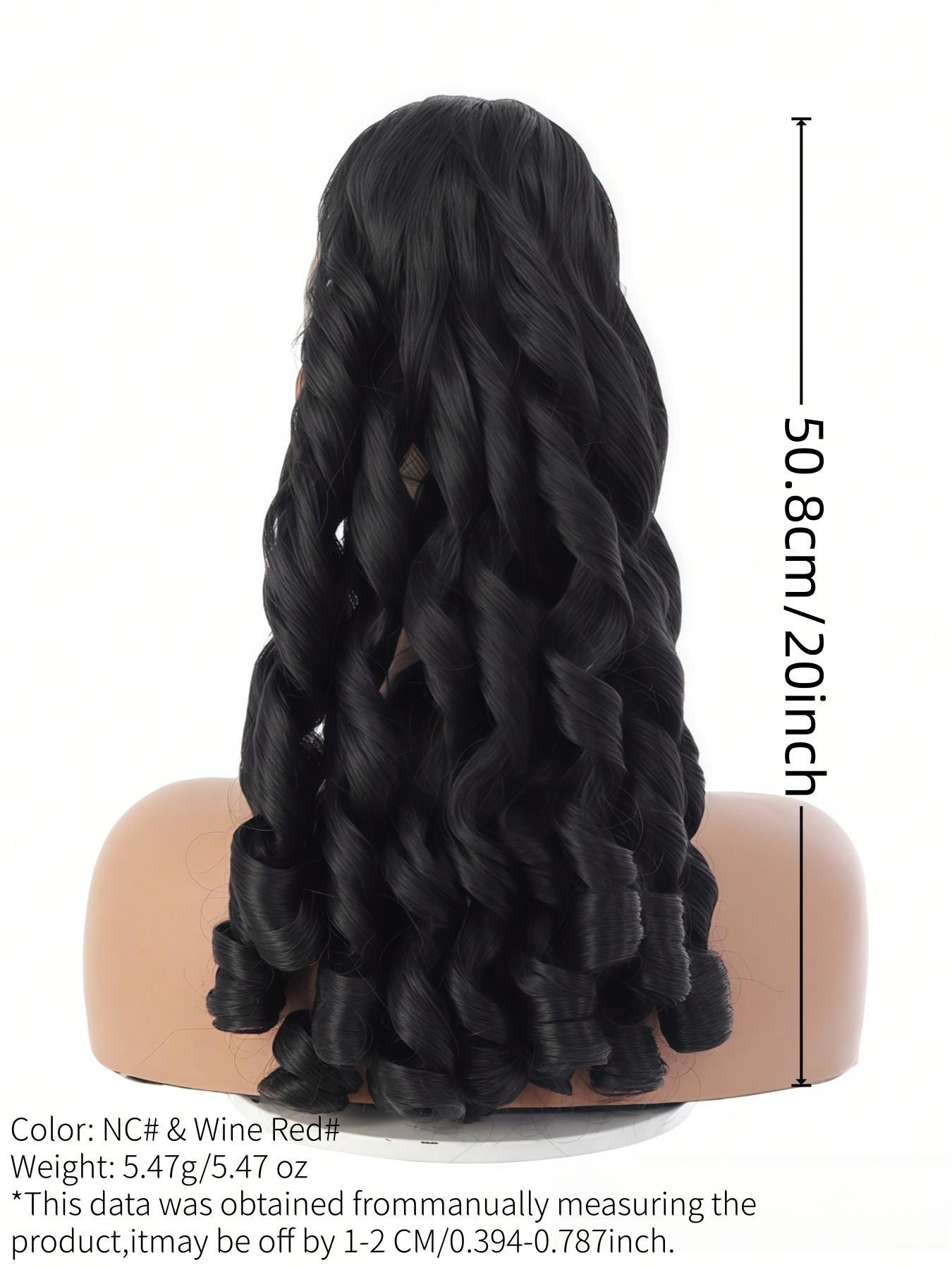 20 inch Long Wavy Synthetic Ponytail Drawstring Roman Curly Ponytail Wine Red Extensions for Women Daily Party Use,Drawstring Style Roman Curl Ponytail Wig Suitable for Women's Daily Wear and Holidays 20 inch Long Wavy Synthetic Ponytail Drawstring Roman Curly Ponytail Wine Red Extensions for Women Daily Party Use,Drawstring Style Roman Curl Ponytail Wig Suitable for Women's Daily Wear and Holidays