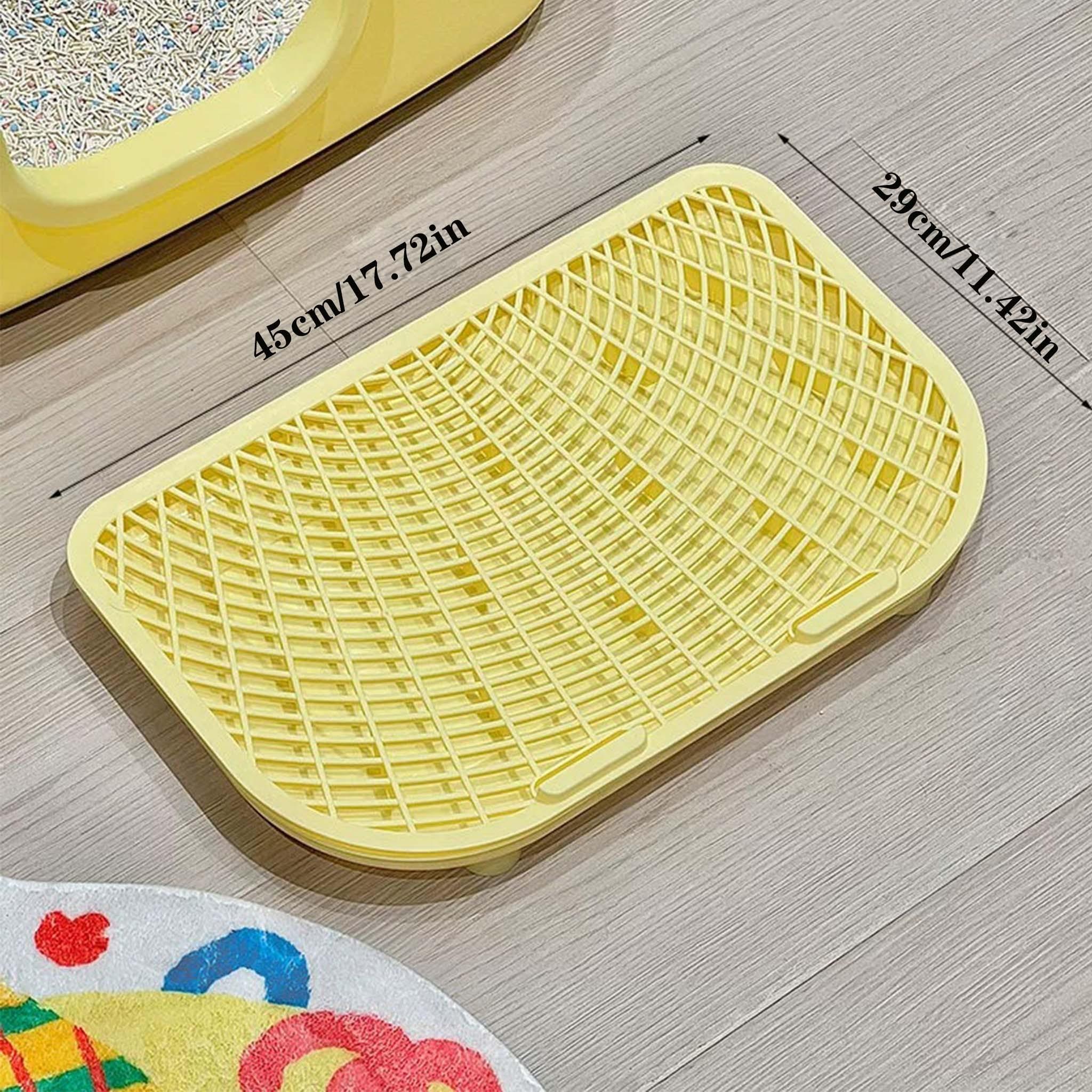 Large Cat Litter Box Lid, Anti-Scatter Design, Automatic Cleaning, Portable for Kittens and Maine Coon Cats, Pet Accessories