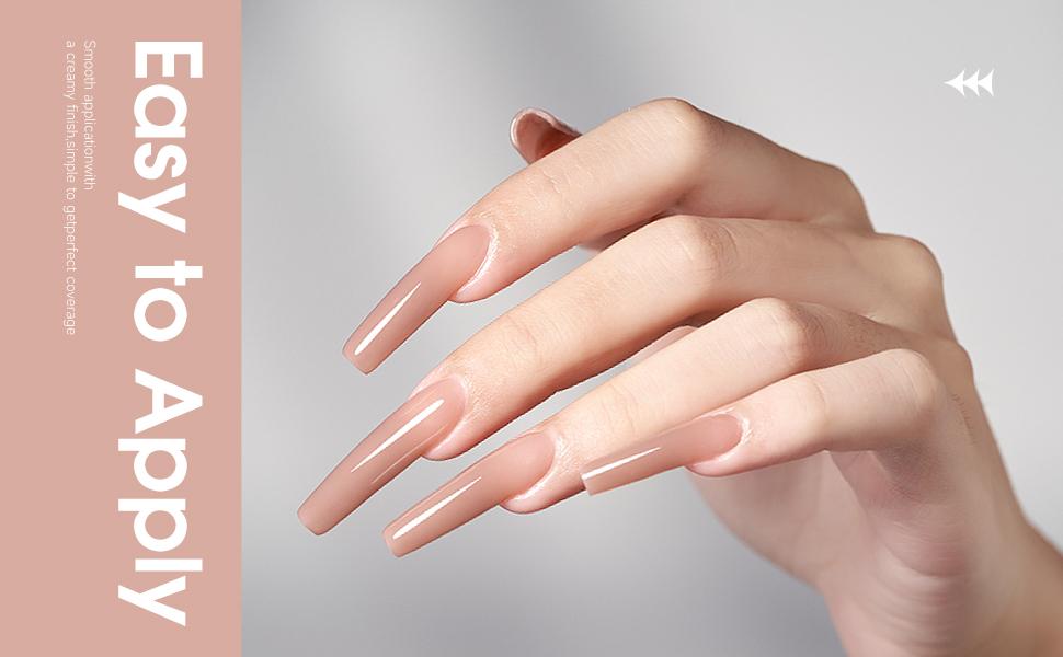 TRICOLOR FISH 35g Jelly Nude Pink Building Gel - Perfect for Nail Extensions & Natural Look Easy Application, Long-Lasting Shine