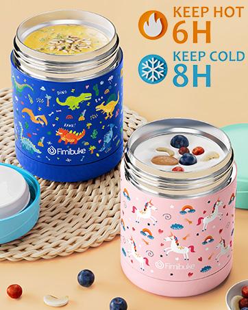 Fimibuke Bento Lunch Box with Stainless Steel Insulated Water Bottle – 32oz 3-Compartment Snack Container, Insulated Lunch Bag & Ice Pack Set Back to School Gifts Fimibuke Bento Lunch Box with Stainless Steel Insulated Water Bottle – 32oz 3-Compartment Snack Container, Insulated Lunch Bag & Ice Pack Set Back to School Gifts