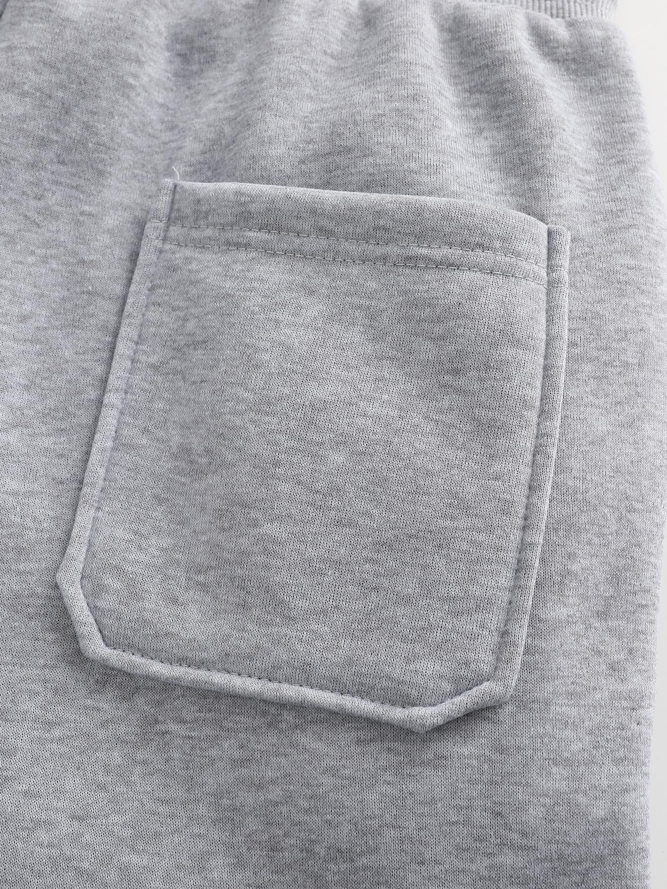 Men's Loose Fit Wide Sweatpants with Drawstring Elastic Waist, Casual Baggy Joggers for Fall & Winter, Comfortable Daily Wear