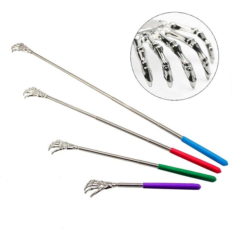 Retractable Back Scratcher, 1 Count Stainless Steel Claw Back Massage Tool with Non-slip Grip, Back Relief Tool for Elderly, Travelers & Office Workers, Body Care