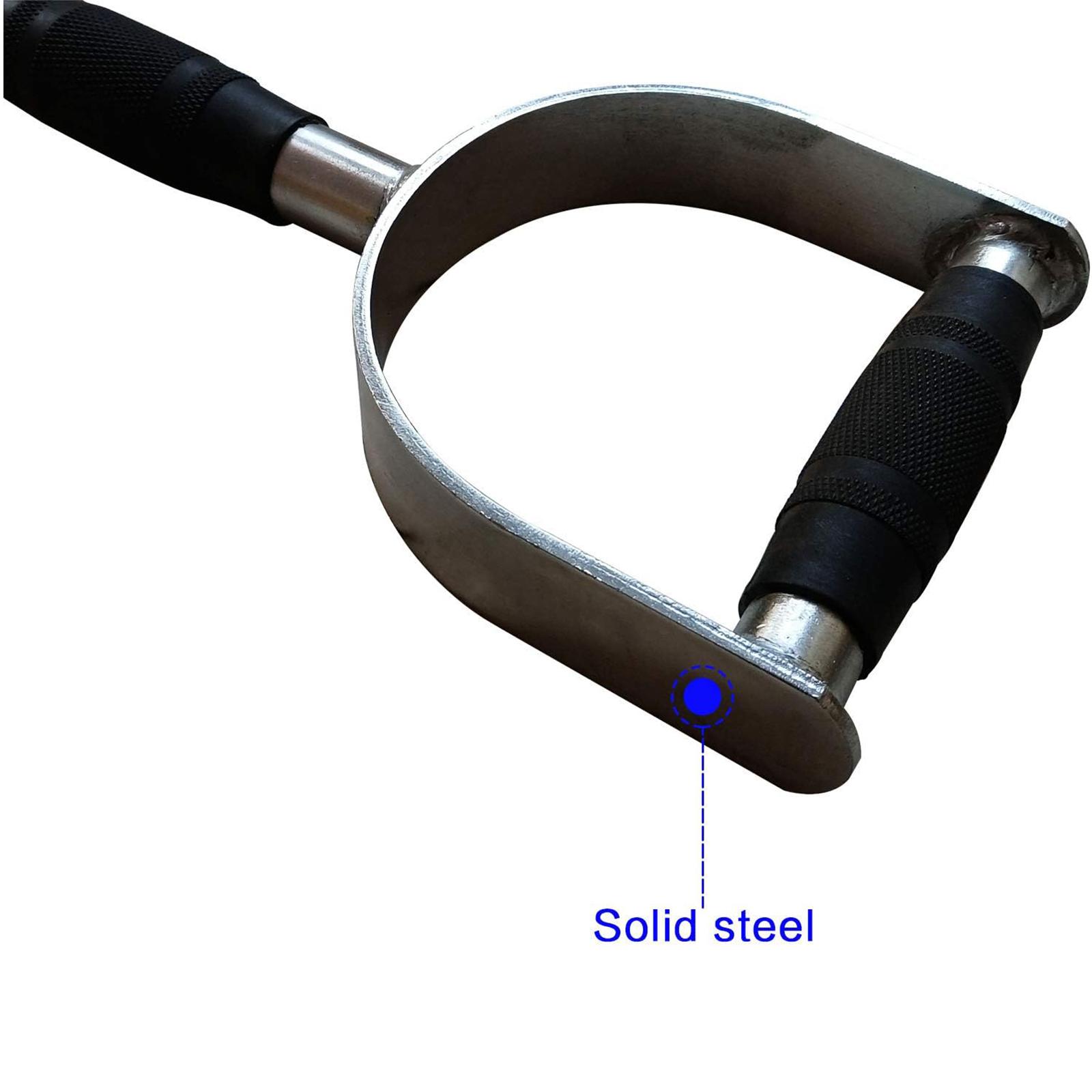 LAT Pulldown Attachments, Cable Machine Attachment, LAT Pull Down Bars, Press Down for Cable Pulley System Machine, Back Tricep Bar Strength Training Handle for Home Gym Fitness，Pulley Cable Machine Attachments.