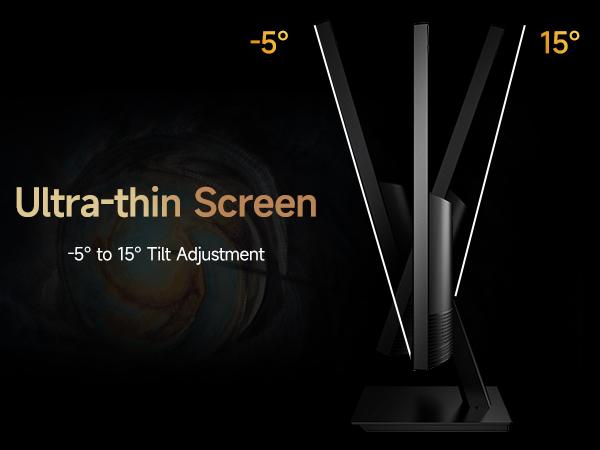 24 Inch Monitor 1080P 100Hz, FHD Frameless Computer Monitor, 99% sRGB, HDMI VGA Display, Built-in Speakers, Low Blue Light Screen for Gaming/Home Office, Supports VESA Mount, Tilt Adjustable - Black 24 Inch Monitor 1080P 100Hz, FHD Frameless Computer Monitor, 99% sRGB, HDMI VGA Display, Built-in Speakers, Low Blue Light Screen for Gaming/Home Office, Supports VESA Mount, Tilt Adjustable - Black