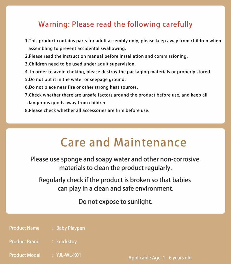 Kids Plastic Playpen, Indoor and Outdoor Playard, Play Pens for Kid Activity Center, Sturdy Safety Baby Fence for Toddler playpen 71*59