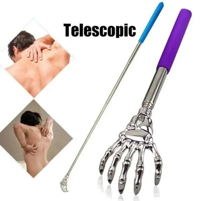 Extendable Back Scratcher, Portable Telescoping Design, Lightweight, Durable Stainless Steel Material, Ideal for Back & Neck Relief, Body Care