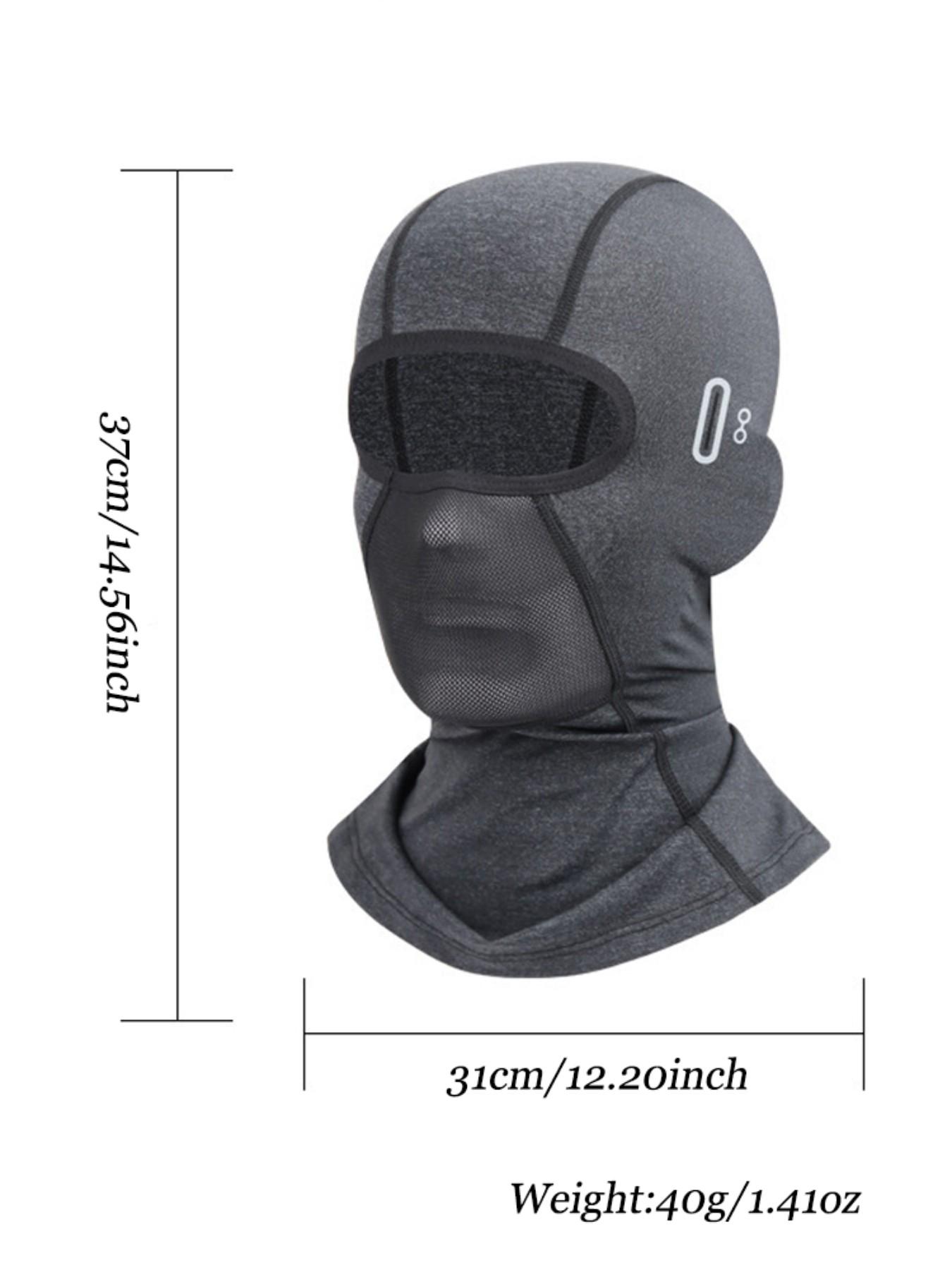 Unisex Summer Ice Silk Sun Protection Headwear, Breathable Motorcycle Mask for Outdoor Riding, Versatile UV Shield Face Cover, Outdoor Sports Mask