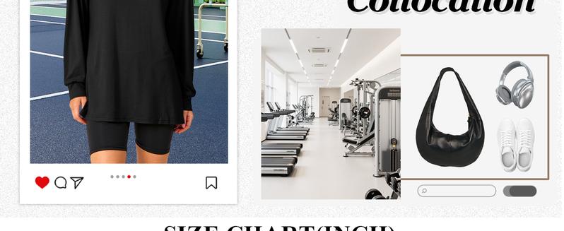 ANRABESS Women's Long Sleeve T shirts Oversized Casual Workout Tunic tops Athletic Gym Shirts Basic Tees 2025 Fall Outfits ANRABESS Women's Long Sleeve T shirts Oversized Casual Workout Tunic tops Athletic Gym Shirts Basic Tees 2025 Fall Outfits