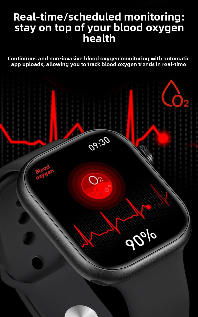 Women's Bluetooth Smartwatch with Long Battery Life, Multifunctional, Waterproof, Sports and Health Monitoring, Heart Rate, Blood Pressure, Blood Oxygen, Sleep Monitoring, Pedometer