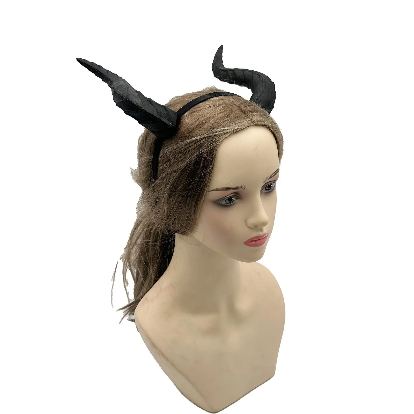 1PC Devil Horn Headpiece, Party Accessories, Halloween Costume Prop, Festival Decoration, Role Play Gear, Dance Party Props, Festival Party Supplies