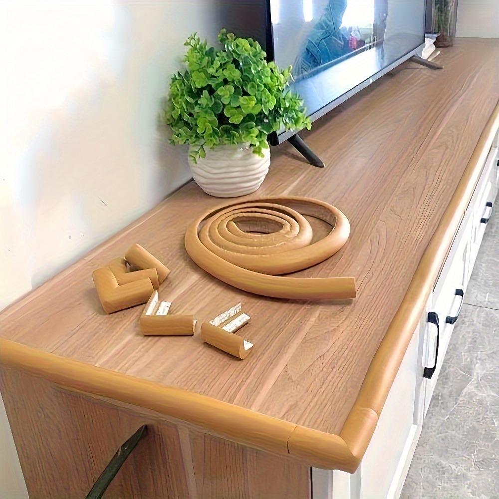 3pcs 78.74inch Anti-Collision Safety Protection Set, Table Corner Bumpers, Bedside Wall Corner Anti-Collision Soft Pads, Drop-Proof and Anti-Collision Safety Protection, Suitable for Living Rooms, Bedrooms, Christmas, Halloween, Parties, and Other