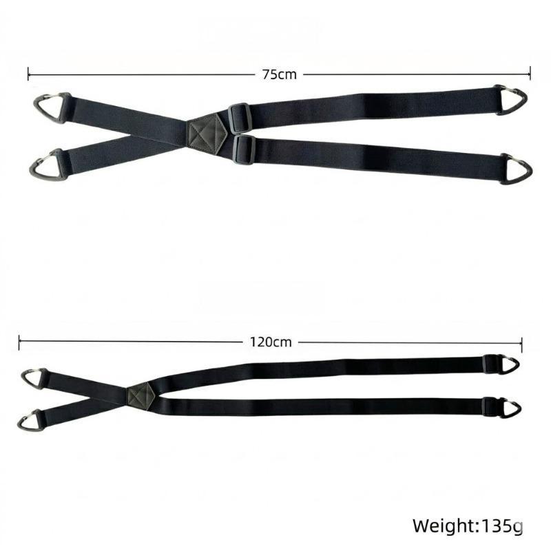 3.8cm X-shaped hidden back sling clothing heavy-duty work sling unisex